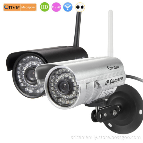Sricam SP013 IEEE 820.11 b/g/n Wireless 3.6mm High Definitiion Waterproof CCTV Camera Motion Dtection IP Camera